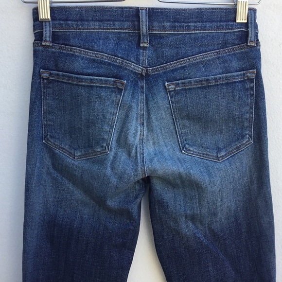 J Brand Capri mid rise jasper patched jeans. - Picture 3 of 7